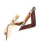 Серьга золото 585, общий вес - 0.88 г, чистый вес - 0.88 г