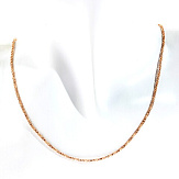 Цепь золото 585, общий вес - 4.6 г, чистый вес - 4.6 г, 46.5 см