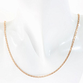 Цепь золото 585, общий вес - 3.67 г, чистый вес - 3.67 г, 55 см