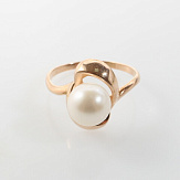 Кольцо золото 585, общий вес - 2.49 г, чистый вес - 1.79 г