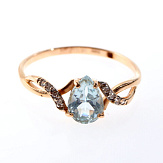 Кольцо золото 585, общий вес - 1.39 г, чистый вес - 1.163 г