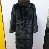 Меховое пальто, норка, размер 46